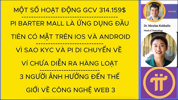 PI NETWORK - MỘT SỐ HOẠT ĐỘNG GCV 314.159$, VÌ SAO KYC VÀ PI DI CHUYỂN VỀ VÍ CHƯA DIỄN RA HÀNG LOẠT