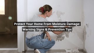 Moisture Damage Warning Signs | How to Protect Your Home & Prevent Costly Repairs