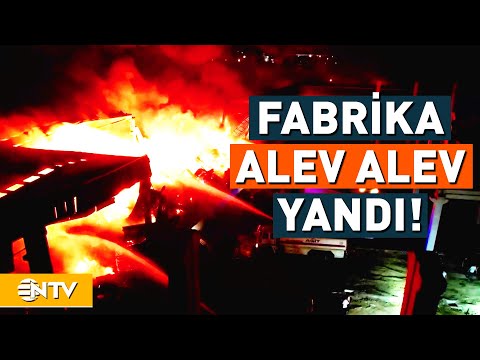 Adana'da Motosiklet Fabrikasında Yangın Çıktı! | NTV