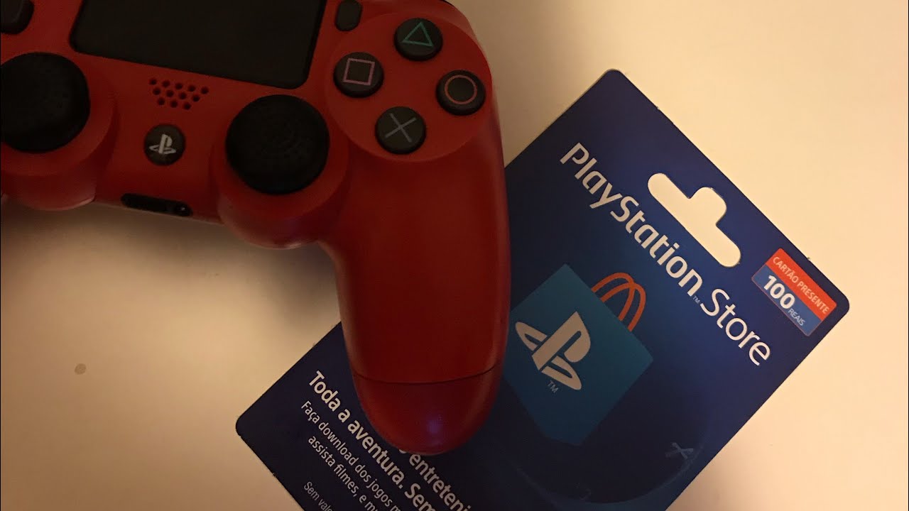 Como Usar Um Gift Card No Ps4 Youtube