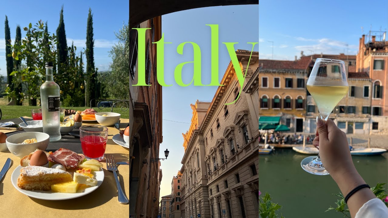 vlog. 1일 1도시 뿌시는 내 인생 첫 이탈리아 여행 🇮🇹 | 로마 🕌, 피렌체 🌅, 토스카나 🌳, 베네치아 🛳️ | 파스타, 피자, 카푸치노 맛집 추천 🍝🍕 | 숙소 추천 🏩