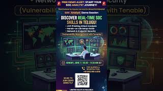 Soc Analyst New batch is starting from May 8th #cybersecuritytraining #career #cybersecurity #job