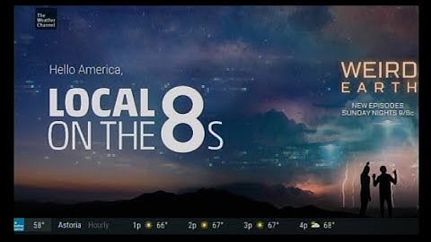 The Weather Channel App (Amazon Fire TV)- Aug. 7, 2020 (Test video)