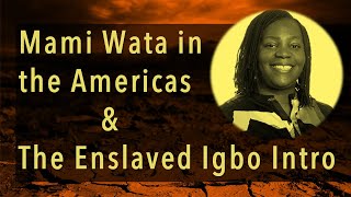 Mami Wata in the Americas - Shantel George ( Plus Enslaved Igbo people - Juneteenth 2020 )