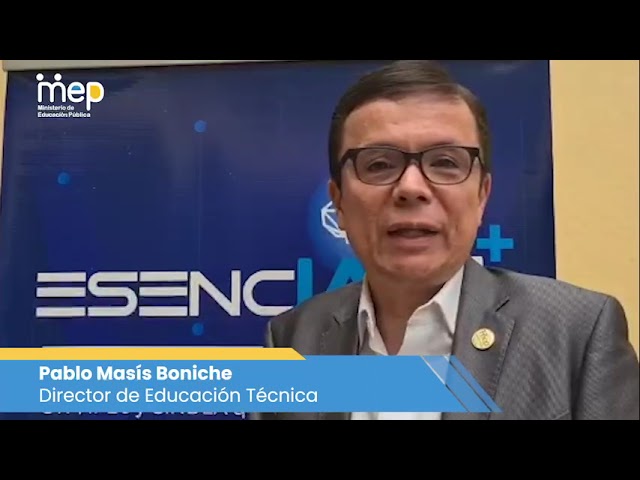 Watch Director de Educación Técnica, Pablo Masis Boniche on YouTube.