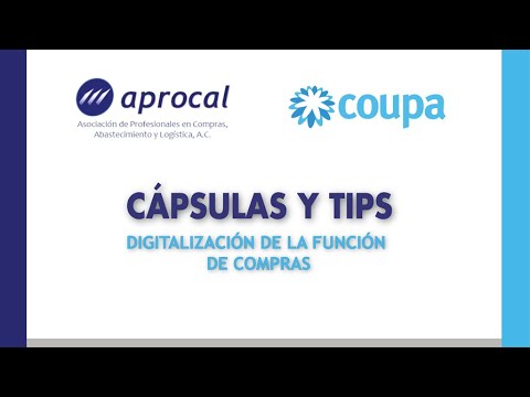 Digitalización de la función de compras | Aprocal - coupa |