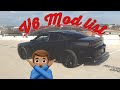 Dodge Charger V6 Mod List