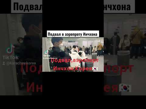 Всеми известный подвал в Аэропорту Инчхона.Многим наверное знакомо это место. #подвал #корея #сеул