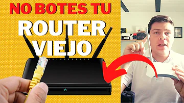 ¿Qué hacer con un router viejo?