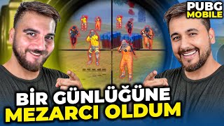 EGOİST PATİ ama 1 GÜNLÜĞÜNE MEZARCI OLUYOR :D - PUBG Mobile