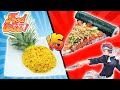 Arroz al CURRY con PIÑA VS. SUSHIPIZZA de SHOKUGEKI NO SOMA | FOOD WARS