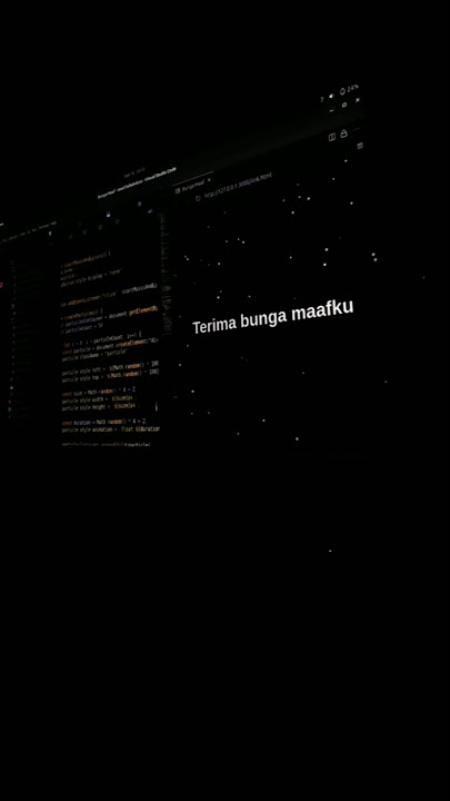 Buat lirik lagu di website hanya dengan HTML CSS dan Javascript 🔥🎶 #coding #tutorial #javascript