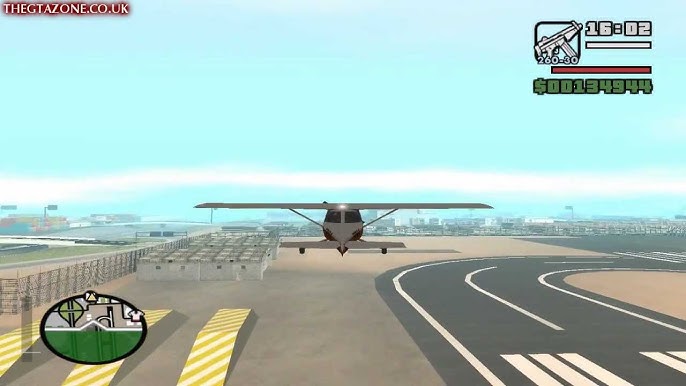 GTA San Andreas (PC) Learning to fly - Prueba #5: Helicoptero: Despegue  (Helicopter Takeoff) 