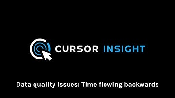 Data quality issues: time flowing backwards  - Tamas Zelczer (Authenticate 2022)