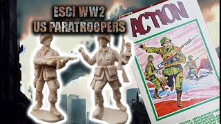 A-Toys/ESCI WW2 US Paras Toy soldiers review