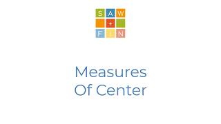 🎥 Statistics 3.1 – Measures of Center | Mean, Median, Mode & When to Use Each