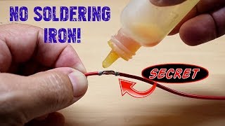 How To Easily Solder Wires Together(No Soldering Iron)
