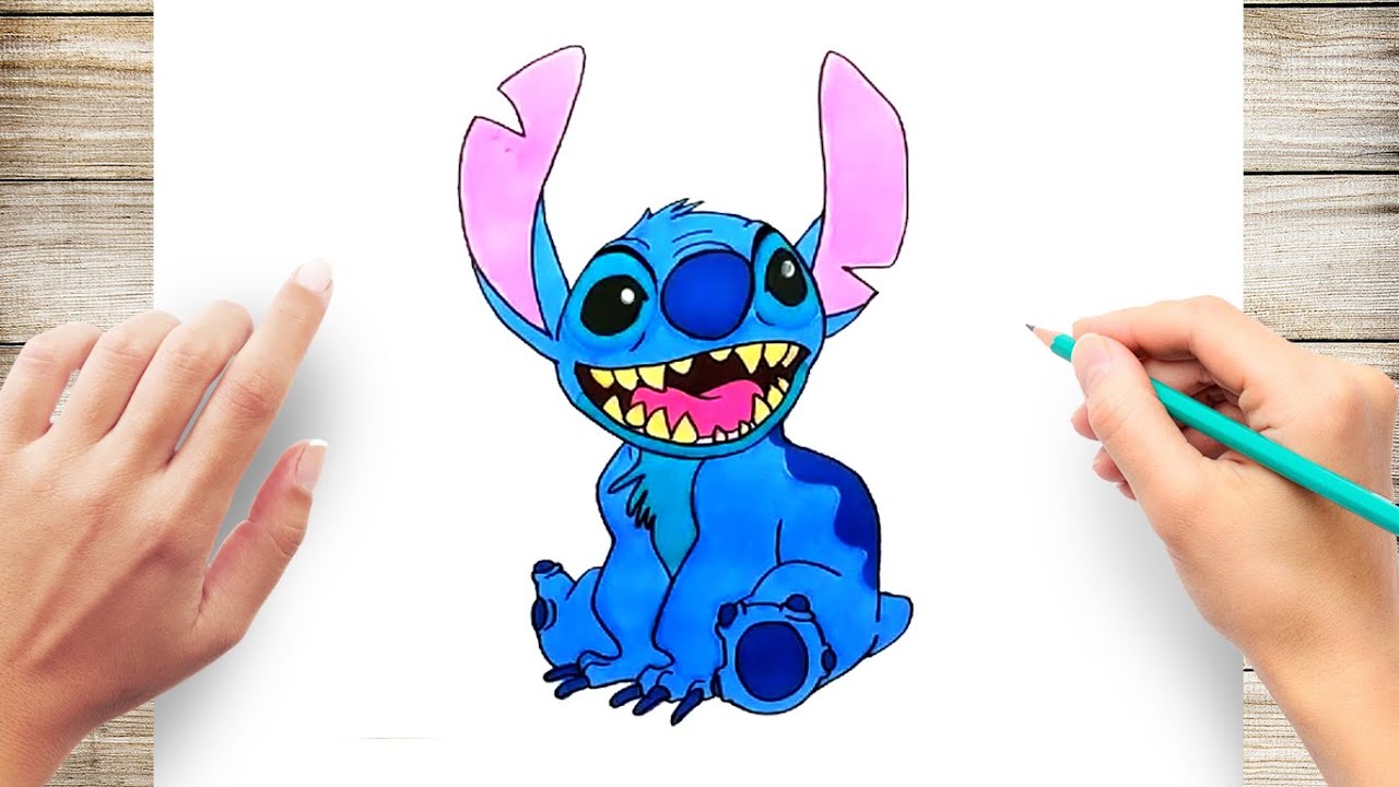 How to Draw Stitch (Step by Step Pictures), Cool2bKids