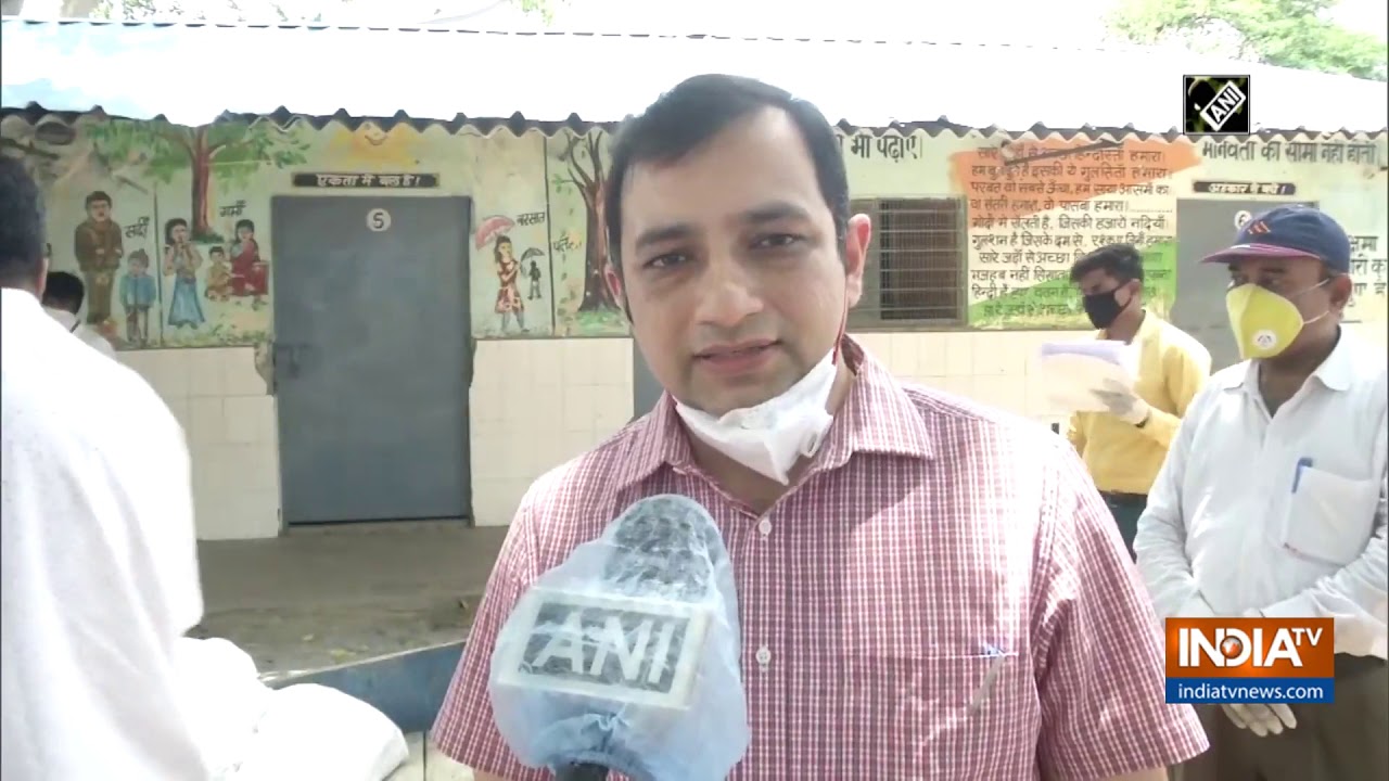 COVID: South Delhi ADM gives away ration, medical kits to specially-abled