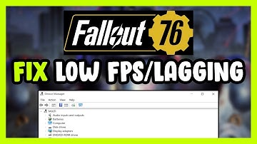How to FIX Fallout 76 Low FPS Drops & Lagging!