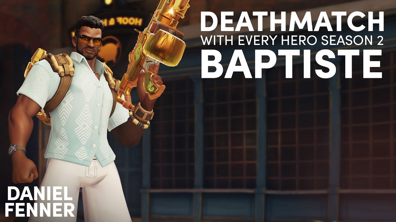 Baptiste in DM | Overwatch: Deathmatch with every hero S02E31