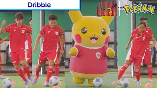 Ayo Bermain Sepak Bola Bersama Pikachu! 【#3- Dribble】