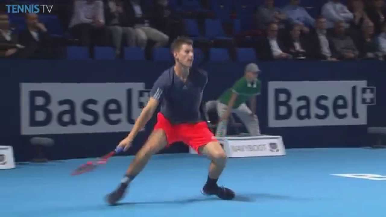 Thiem and Gasquet Hot Shot Double Basel 2015