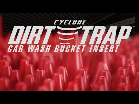 1 Pack Cyclone Dirt Trap Car Wash Bucket Insert