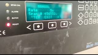 Mass Flow Meter Micro Tech 2000 Thermo Scientific Span Calibration