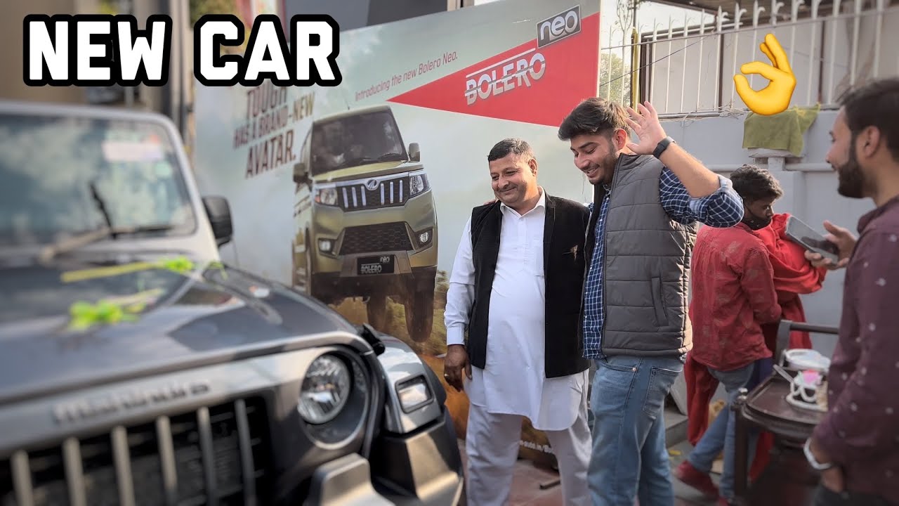 Finally Taking Delivery Of Arun Panwar New Thar 🚘 😍 Arun Panwar Thar