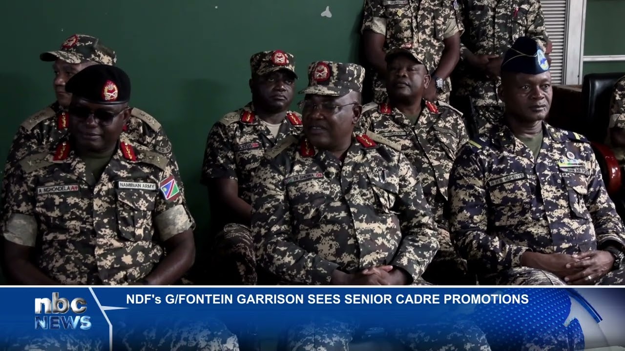 Martin Pinehas appoints new ndf cadres in grootfontein - nbc