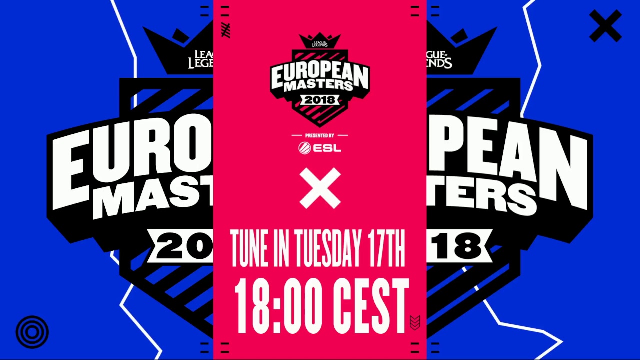 [🔴] European Masters Spring Split Group Stage 2018 - Day 3