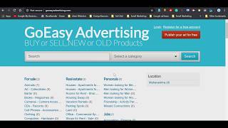 How to Post GoEasy Advertising Post Ads for Free, Online Classifieds Advertising Site in India
