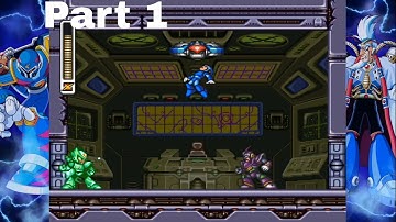 Mega Man X3 Part 1 Opening & First Stage