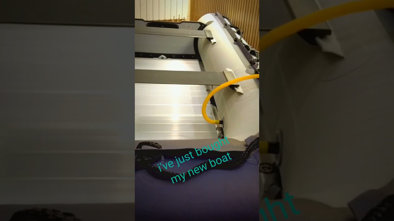 i've just bought my new inflatable boat 