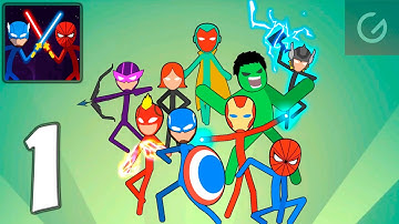 Mask of Stick: Superhero - Mobile Gameplay Walkthrough Part 1 (iOS, Android)