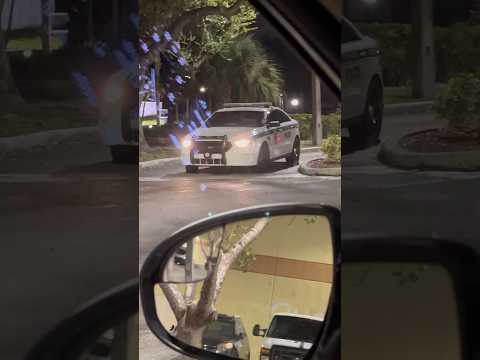 Miami Dade Police at Taco Bell 🔔 #reels #police #random #policecars #policevehicles #florida #cops