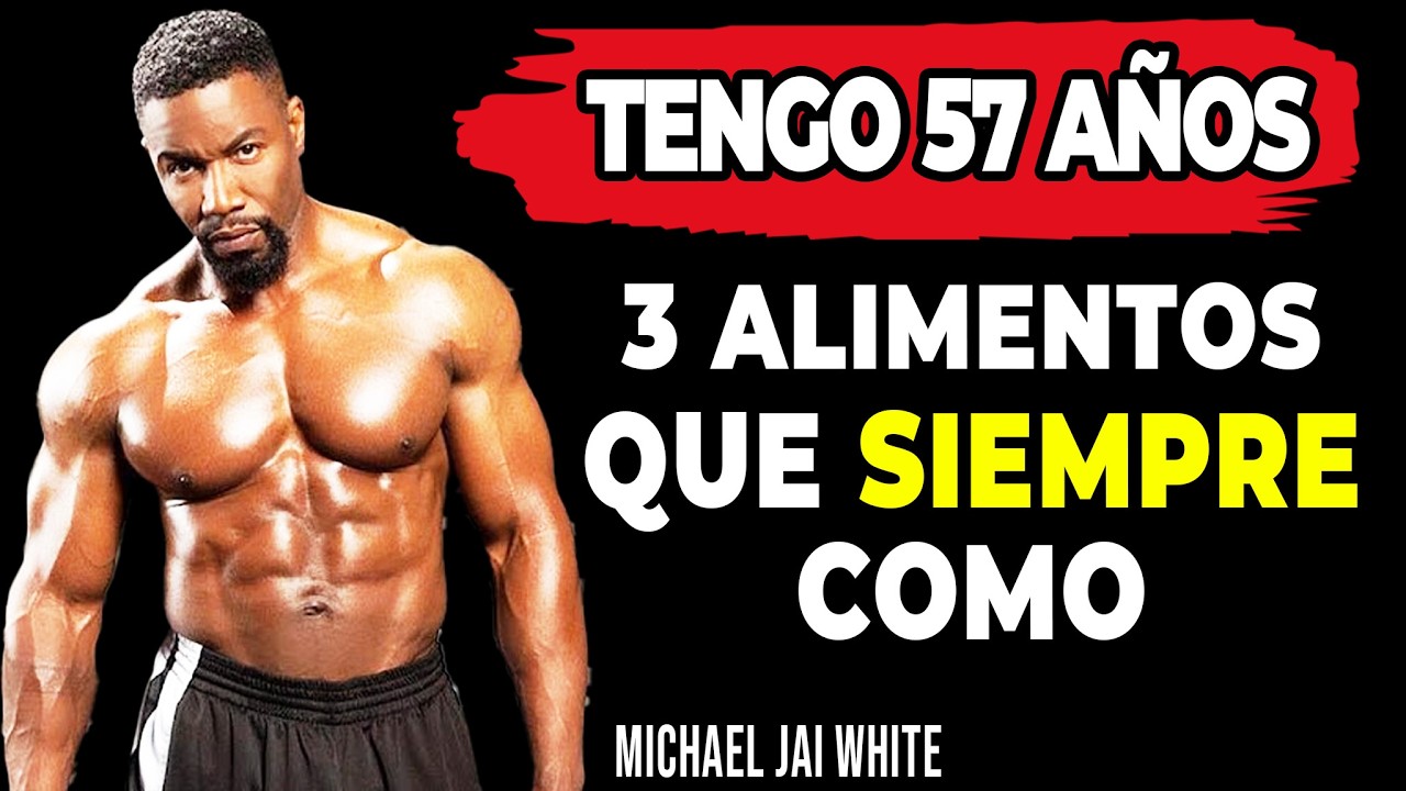 Michael Jai White 57 años todavía aparenta 25 años | EVITO 3 ALIMENTOS y no envejezco!