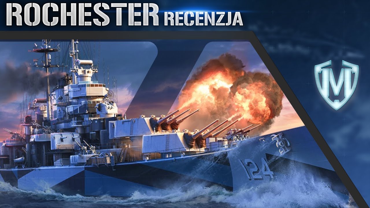 World Of Warships - Rochester - Recenzja - YouTube