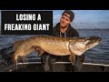 LOSING a GIGANTIC pike 😱😱😱