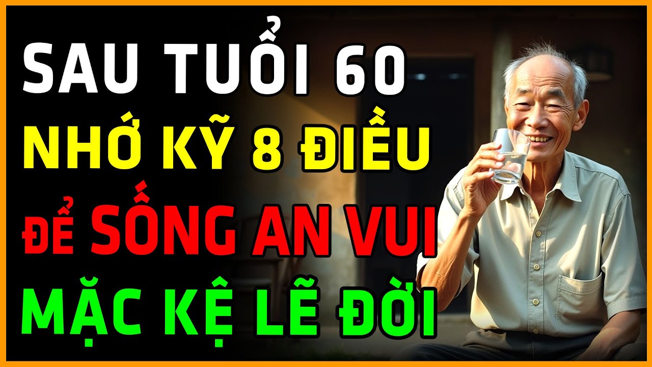 Sau Tuổi 60, Nhớ Kỹ 8 Điều Này Để Sống Thảnh Thơi, Mặc Kệ Đời (Ai Cũng Nên Nghe Dù Chỉ Một Lần)