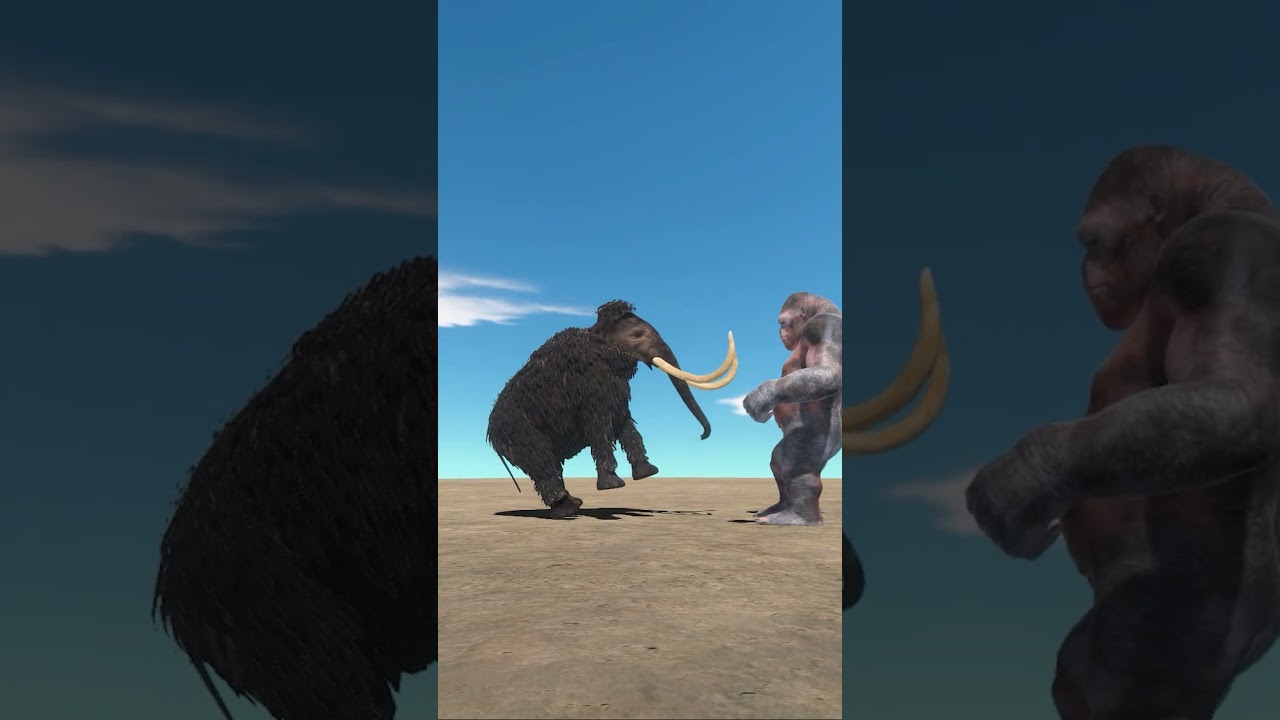 The Ultimate Face Off Goro The Giant vs Wolly Mammoth