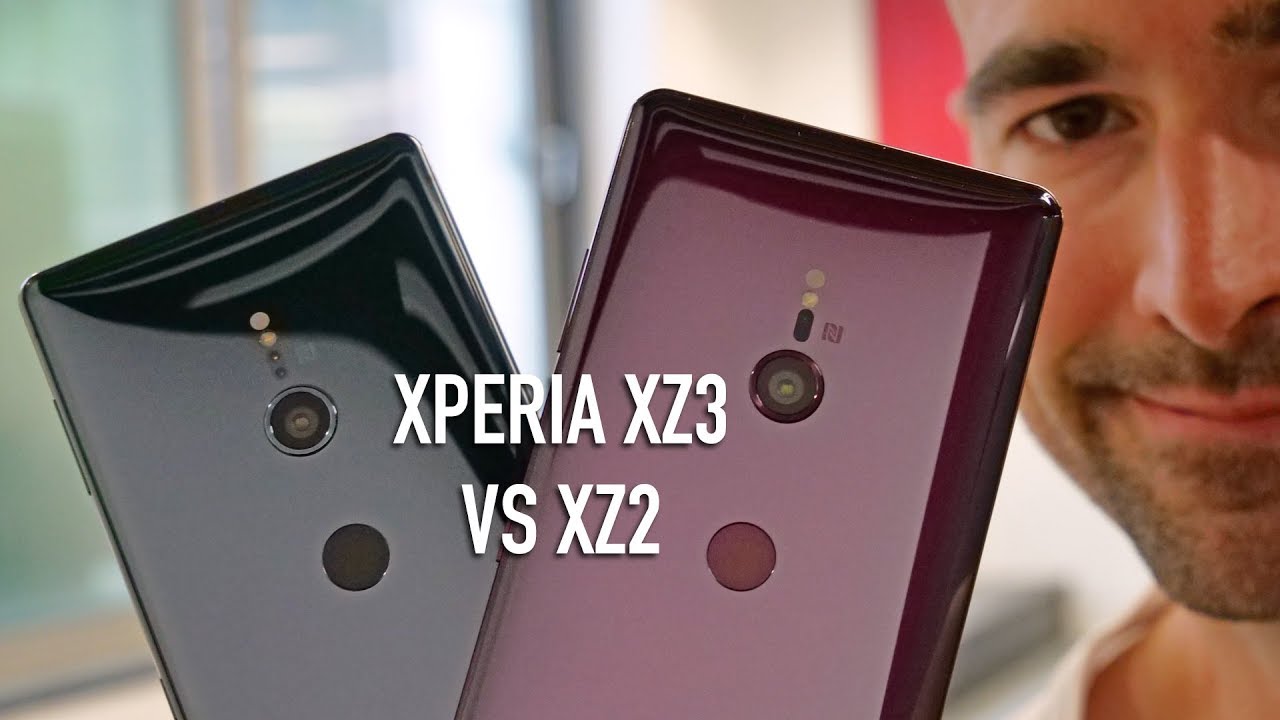 Sony Xperia XZ3 und Sony Xperia XZ2 - Vergleich