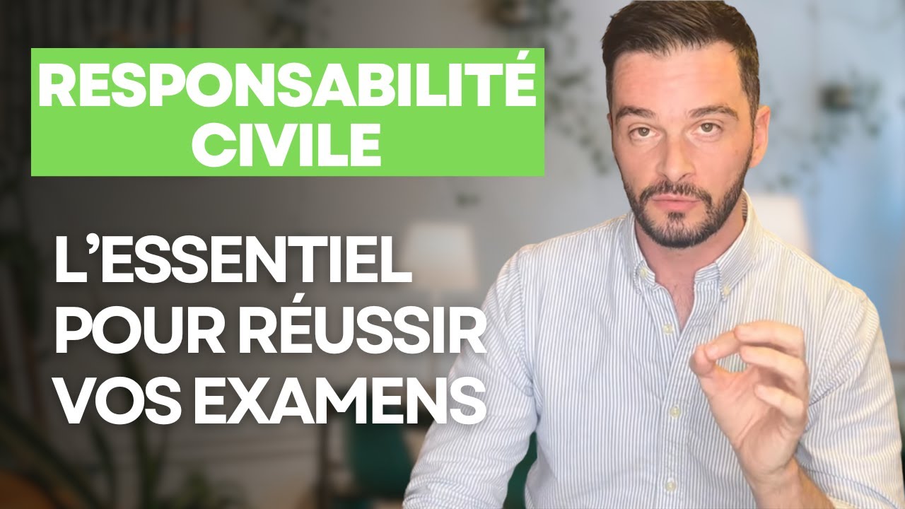 Cours de responsabilité civile : l'essentiel de la matière