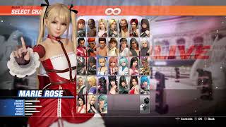 جميع شخصيات dead or alive 6