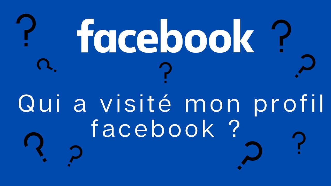 Qui a visité mon profil facebook ? - Sans logiciel - 2023 - YouTube