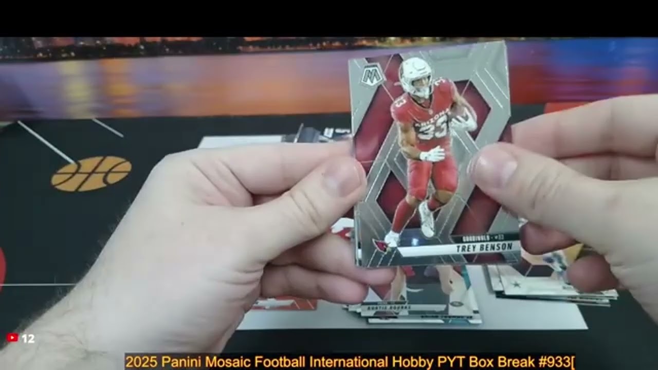 3-23-26 2025 Panini Mosaic Football International Hobby PYT Box Break #933
