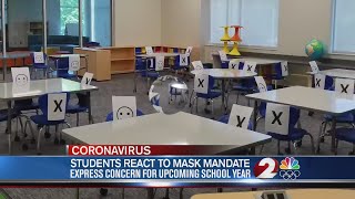 Students react to mask mandate
