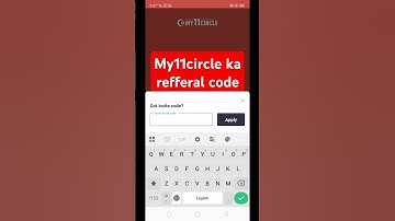 My 11 circle Refer And Earn | My11circle Referral Code | My11circle Invite Code | My11circle Refer