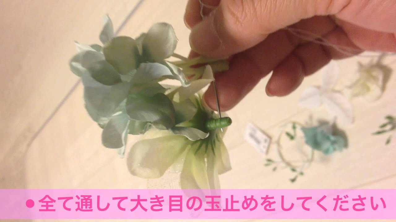 簡単 ヘア アクセ 作り方 100均 リメイク